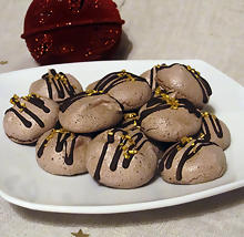 Macaron au chocolat