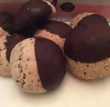 Biscuits noisettes chocolat