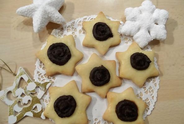 Sablés de Noël coeur chocolat et épices