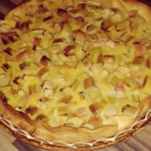 Tarte à la Rhubarbe