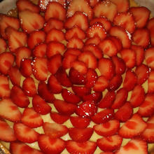 Tarte aux fraises
